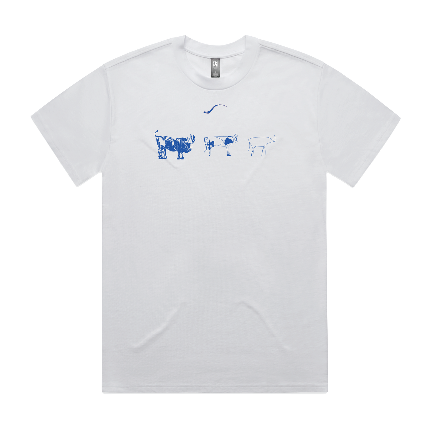 Picasso's Bull (Blue Print) - Oversized Tee