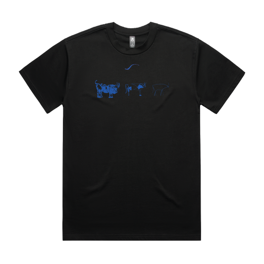 Picasso's Bull (Blue Print) - Oversized Tee
